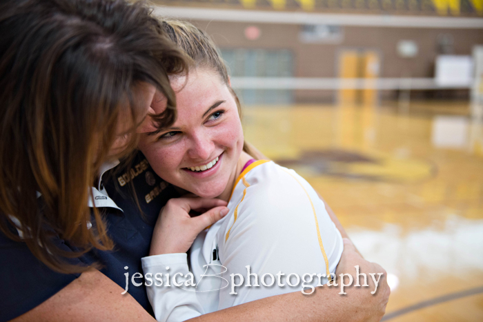 volleyball senior portraits