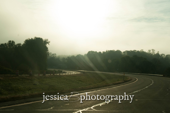 Sunday morning fog